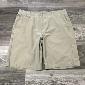 Under Armour UA Drive Golf Shorts Khaki Color Mens 35 Stretch Performance Golfer